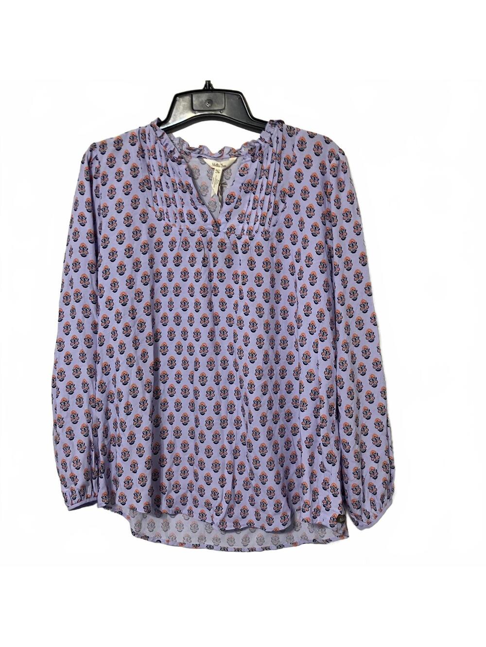 Matilda Jane Women's Boho Chic Floral Long Sleeve Whimsical Peasant Top XL-New